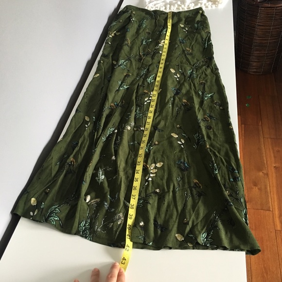 Hinge skirt dark green B.7 - Picture 4 of 8
